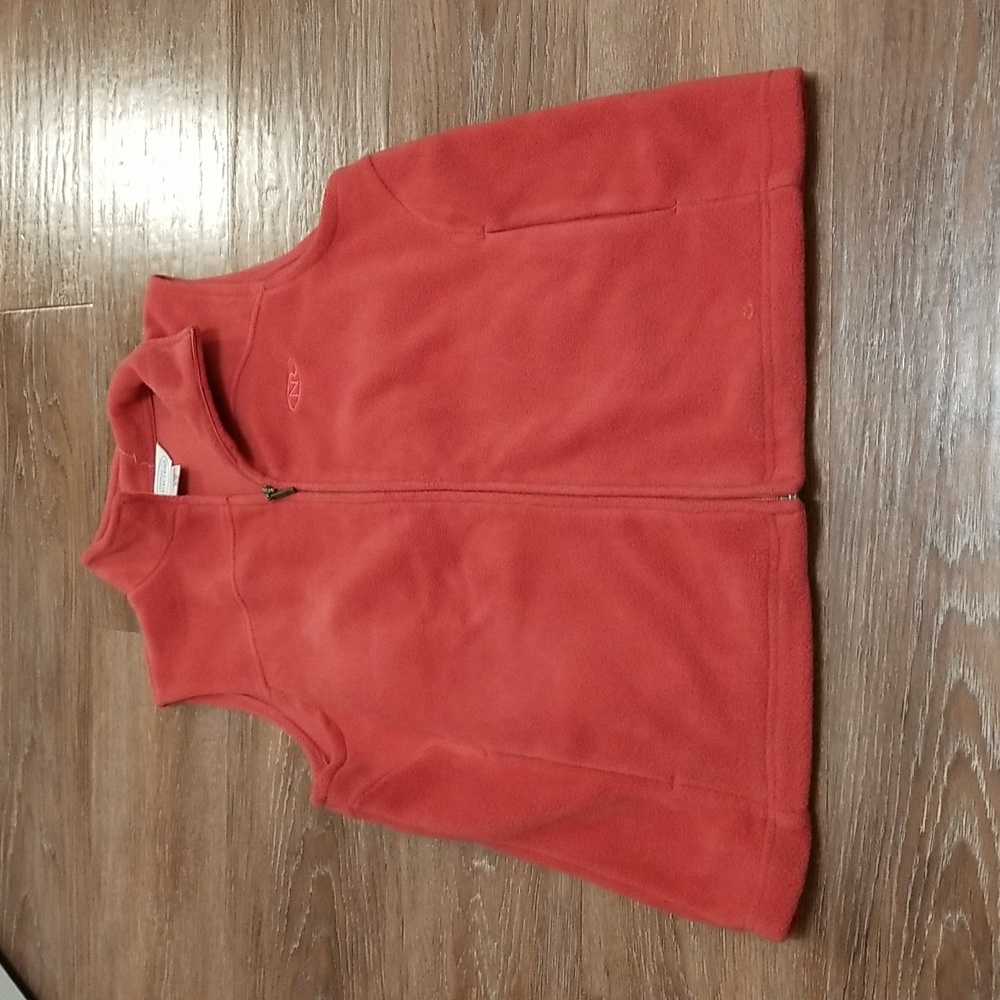 (M) Northern Reflections Fleece Solid Color Vest Cozy Gorpcore Hiking Outdoor
